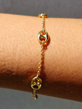 Load image into Gallery viewer, Mariner Bracelet- Gold, Sterling Silver