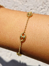 Load image into Gallery viewer, Mariner Bracelet- Gold, Sterling Silver