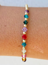 Load image into Gallery viewer, Multi Color Crystal Bracelet- Our Whole Heart