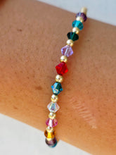 Load image into Gallery viewer, Multi Color Crystal Bracelet- Our Whole Heart
