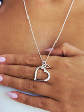 Load image into Gallery viewer, Heart Cz Ireland Livior Necklace