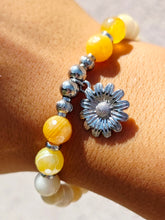 Load image into Gallery viewer, Daisy Silver Charm Bracelet- Marie's 2026 TJazelle Exclusive
