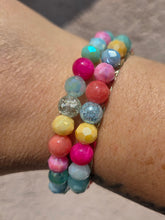 Load image into Gallery viewer, Multi Color Summer Mixed Beaded Bracelet - Elena Michele