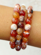 Load image into Gallery viewer, Mystic Orange Fire Agate Stacker - TJazelle