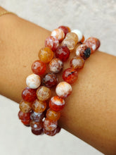 Load image into Gallery viewer, Mystic Orange Fire Agate Stacker - TJazelle
