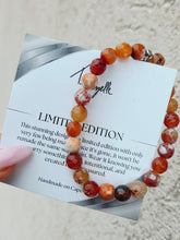 Load image into Gallery viewer, Mystic Orange Fire Agate Stacker - TJazelle
