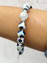 Load image into Gallery viewer, Onyx on Luminous &amp; Moonstone Limited Edition Bracelet - Marie's 2026 TJazelle Exclusive