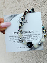 Load image into Gallery viewer, Onyx on Luminous &amp; Moonstone Limited Edition Bracelet - Marie's 2026 TJazelle Exclusive