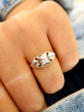 Load image into Gallery viewer, Diamond Band Estate Ring - 14K Yellow Gold - Estate