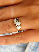 Load image into Gallery viewer, Diamond Band Estate Ring - 14K Yellow Gold - Estate