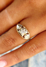 Load image into Gallery viewer, Diamond Band Estate Ring - 14K Yellow Gold - Estate