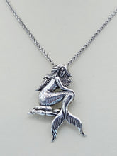 Load image into Gallery viewer, Mermaid Necklace - Sterling Silver