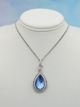 Load image into Gallery viewer, Dyed Blue Mother of Pearl Fusion Pendant  - Colore SG