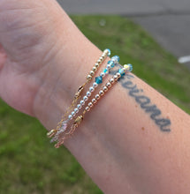 Load image into Gallery viewer, "Aqua Wave" Crystal Bracelet - Amanda Style - Our Whole Heart