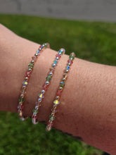 Load image into Gallery viewer, "Wildflower Sparkle" Crystal Bracelet - Amanda Style - Our Whole Heart