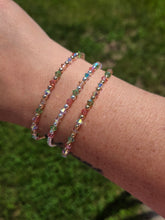 Load image into Gallery viewer, "Wildflower Sparkle" Crystal Bracelet - Amanda Style - Our Whole Heart