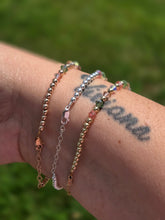 Load image into Gallery viewer, "Wildflower Sparkle" Crystal Bracelet - Amanda Style - Our Whole Heart