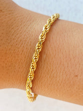 Load image into Gallery viewer, Gold Tone Rope Chain- Estate