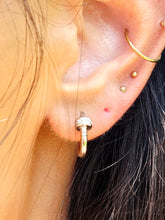 Load image into Gallery viewer, Nail Huggie Hoop Earring