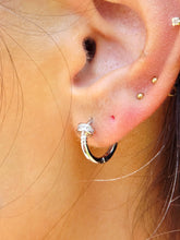 Load image into Gallery viewer, Nail Huggie Hoop Earring