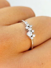 Load image into Gallery viewer, Sparkling Cubic Zirconia "Fizz" Ring - Chloe and Loisn