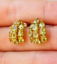 Load image into Gallery viewer, Peridot Earrings - Estate