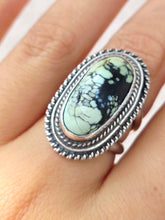 Load image into Gallery viewer, New Lander Turquoise Ring - Sterling Silver - Estate