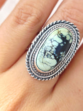 Load image into Gallery viewer, New Lander Turquoise Ring - Sterling Silver - Estate