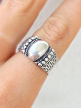 Load image into Gallery viewer, Bali Dome Style Ring - Sterling Silver