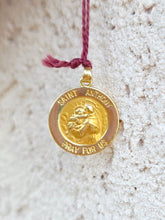 Load image into Gallery viewer, Saint Anthony Medal - 14K Yellow Gold Estate