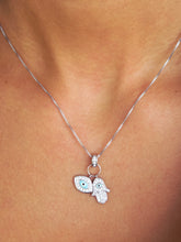 Load image into Gallery viewer, Evil Eye &amp; Hamsa Necklace - Sterling Silver