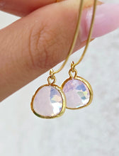 Load image into Gallery viewer, Violet Opal - Gemstone Threader Earring