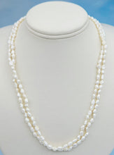 Load image into Gallery viewer, 16" Double Strand Freshwater Pearls