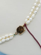 Load image into Gallery viewer, 16" Double Strand Freshwater Pearls