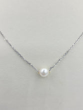Load image into Gallery viewer, Add A Pearl Starter Necklace - 6mm - 14K White Gold