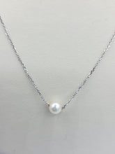 Load image into Gallery viewer, Add A Pearl Starter Necklace - 6mm - 14K White Gold