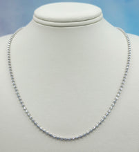 Load image into Gallery viewer, 18" Diamond Cut Ball Chain - Sterling Silver