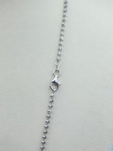 Load image into Gallery viewer, 18" Diamond Cut Ball Chain - Sterling Silver