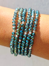 Load image into Gallery viewer, Deep Sea AB with Silver Accents - Crystal Stacker