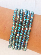 Load image into Gallery viewer, Deep Sea AB with Silver Accents - Crystal Stacker