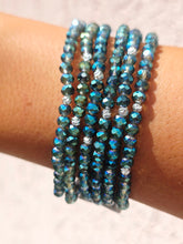 Load image into Gallery viewer, Deep Sea AB with Silver Accents - Crystal Stacker