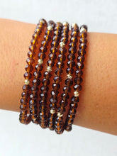 Load image into Gallery viewer, Root Beer with Gold Accents - Crystal Stacker