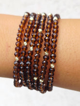 Load image into Gallery viewer, Root Beer with Gold Accents - Crystal Stacker