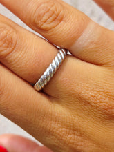 Load image into Gallery viewer, Rope Band/Ring - Sterling Silver