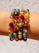 Load image into Gallery viewer, Mixed Autumn Crystal Stacker - Elena Michele