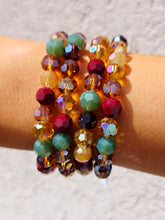 Load image into Gallery viewer, Mixed Autumn Crystal Stacker - Elena Michele