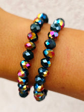 Load image into Gallery viewer, Haunted Forest Crystal Stacker Beaded Bracelet - Elena Michele
