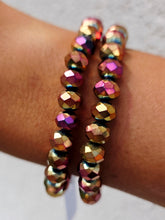 Load image into Gallery viewer, Autumn Sparkle Crystal Stacker Beaded Bracelet - Elena Michele