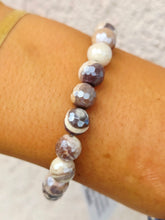 Load image into Gallery viewer, Brown Zebra Jasper Beaded Bracelet - Elena Michele