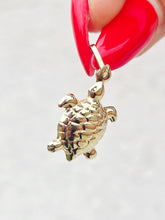 Load image into Gallery viewer, 14K Turtle Charm